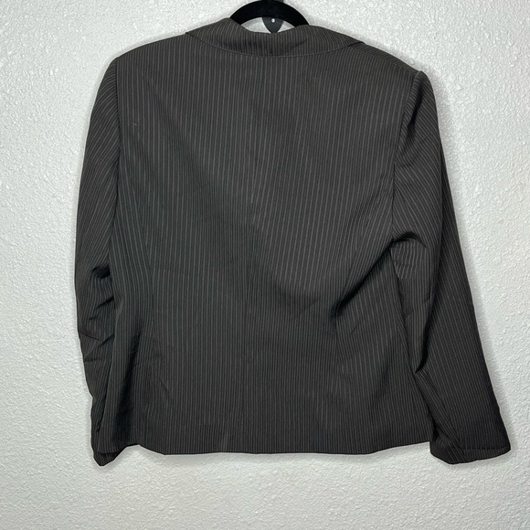 Evan-Picone Suit Striped Jacket Sz 14 - Picture 3 of 6